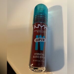 NYX Lip I.V. Hydrating Gloss Serum- Cranberry Splash. Sealed.